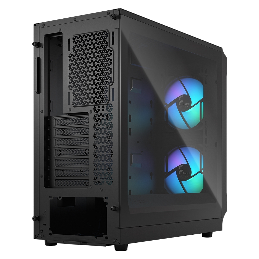 Fractal Design Focus 2 RGB TG Clear Tint 블랙