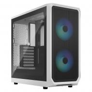 Fractal Design Focus 2 RGB TG Clear Tint 화이트