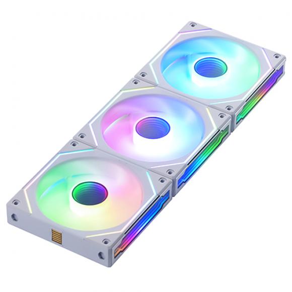 LIAN LI UNI FAN SL-INF 120 RGB 화이트 3팩/Controller