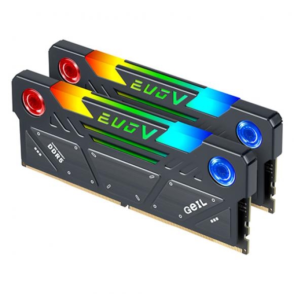 GeIL DDR5-6400 CL38 EVO V RGB Gray 패키지 (32GB(16Gx2))