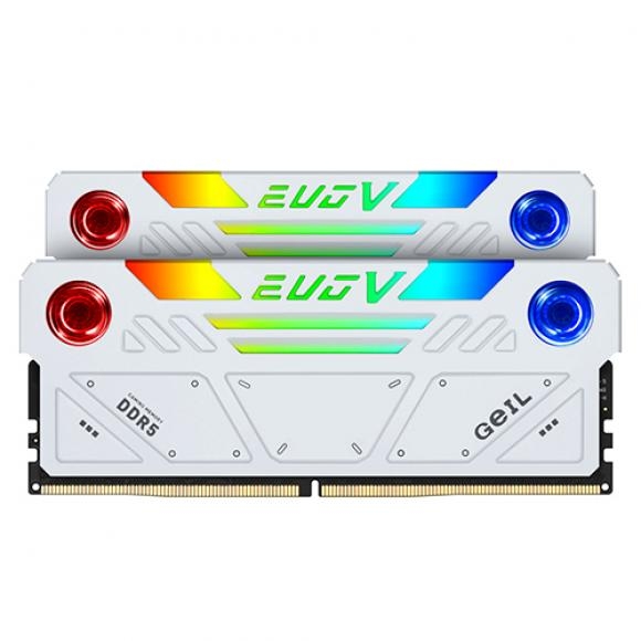 GeIL DDR5-6600 CL38 EVO V RGB White 패키지 (32GB(16Gx2))