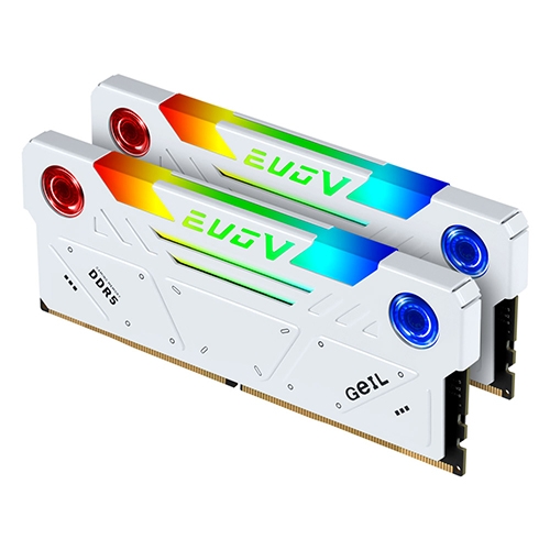 GeIL DDR5-6600 CL38 EVO V RGB White 패키지 (32GB(16Gx2))