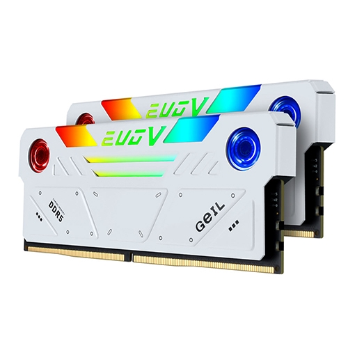GeIL DDR5-6600 CL38 EVO V RGB White 패키지 (32GB(16Gx2))