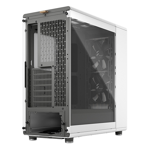Fractal Design North TG Clear Tint Chalk 화이트