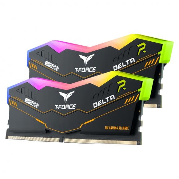 TEAMGROUP T-Force DDR5-6400 CL40 Delta TUF Gaming RGB 패키지 32GB(16Gx2)