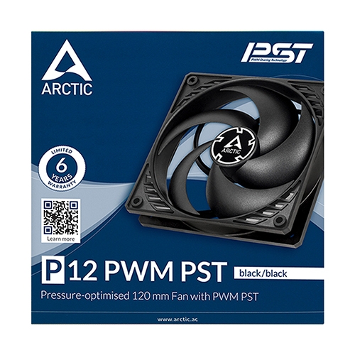 (4는4월) ARCTIC P12 PWM PST BLACK 1팩