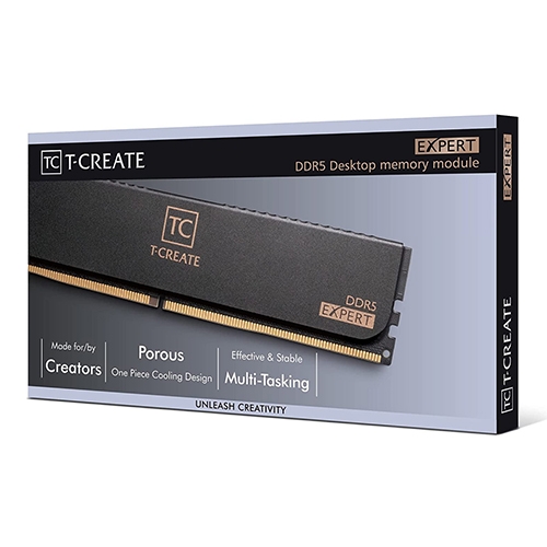 TEAMGROUP T-CREATE DDR5-6000 CL38 EXPERT 블랙 패키지 32GB(16Gx2)