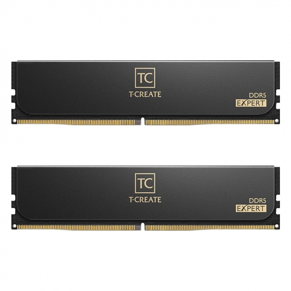 TEAMGROUP T-CREATE DDR5-6000 CL34 EXPERT 블랙 패키지 64GB(32Gx2)