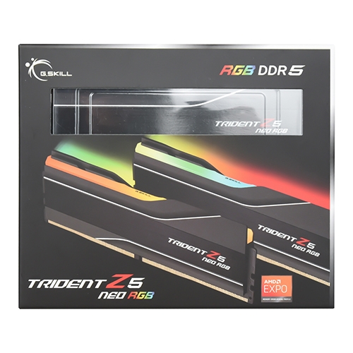 (4는4월) G.SKILL DDR5-6000 CL32 TRIDENT Z5 NEO RGB J 패키지 (64G(32Gx2))