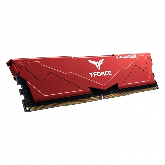 TEAMGROUP T-Force DDR5 6400 CL40 Vulcan 레드 패키지 32GB(16Gx2)