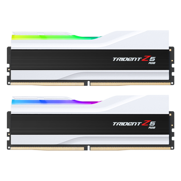 지스킬 DDR5-6000 CL36 TRIDENT Z5 RGB 화이트 패키지 32GB(16Gx2) 지스킬 DDR5-6000 CL36 TRIDENT Z5 RGB 화이트 패키지 32GB(16Gx2)
