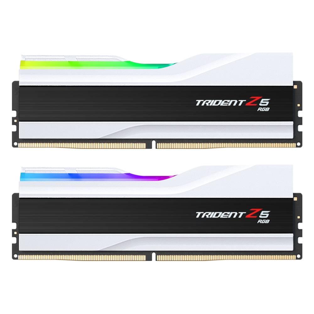 G.SKILL DDR5-6000 CL36 TRIDENT Z5 RGB 화이트 패키지 32GB(16Gx2)