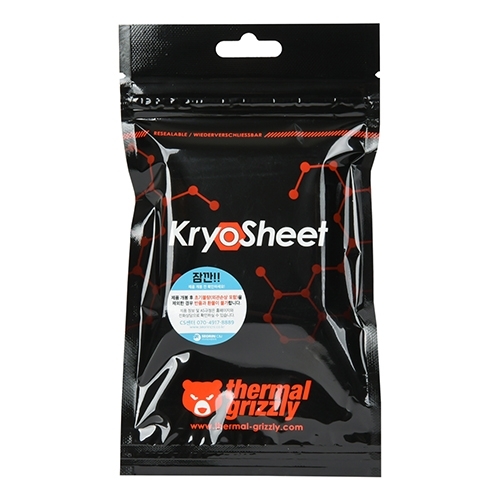 Thermal Grizzly KryoSheet 38x38 (0.2mm)(for AMD AM3(+),AM4,Intel 1700,2066,2011 CPUs)