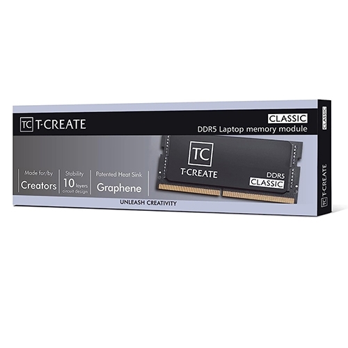 TEAMGROUP T-CREATE 노트북 DDR5-5600 CL46-45-45 CLASSIC 서린 (16GB)