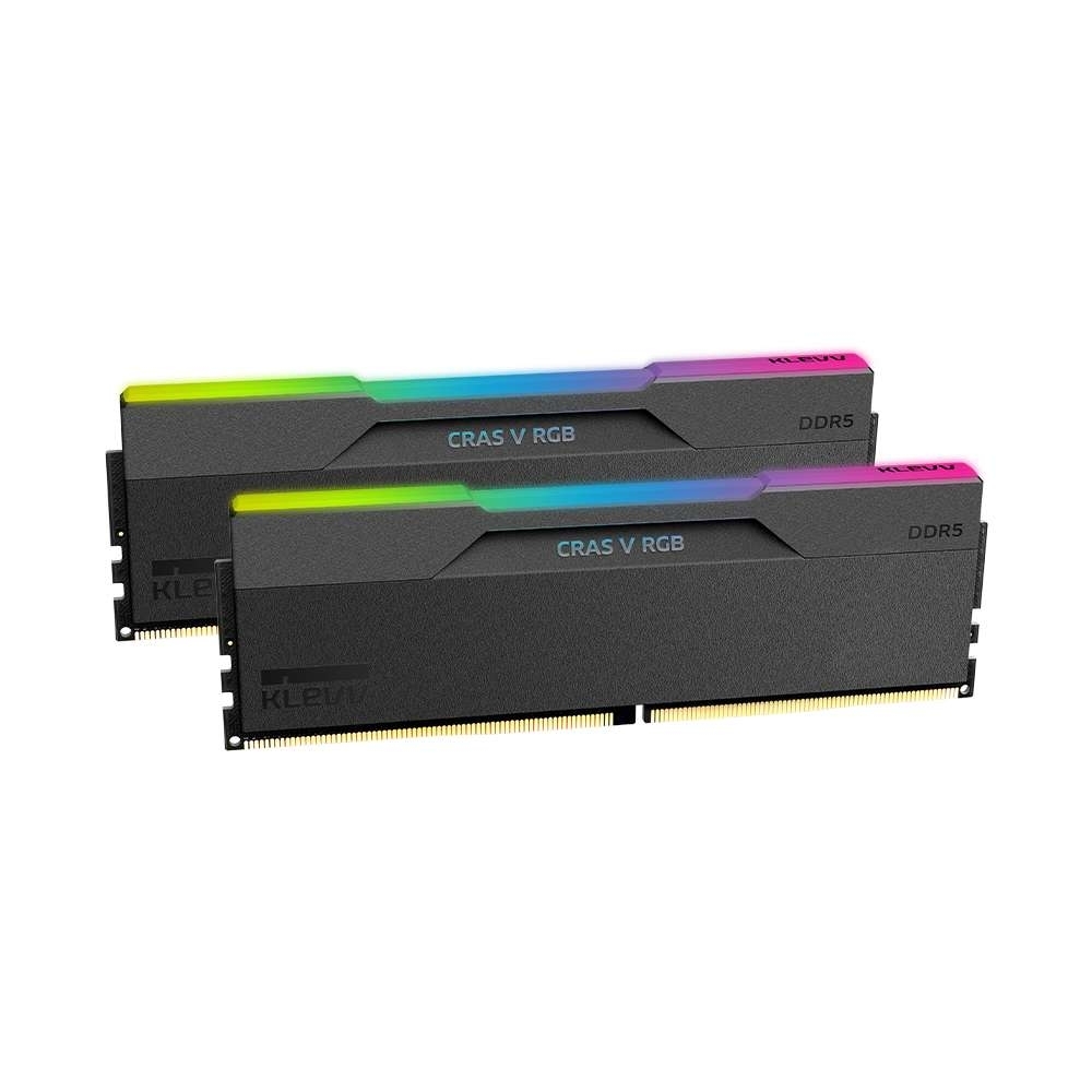 ESSENCORE KLEVV DDR5-6400 CL32 CRAS V RGB 블랙 패키지 서린 64GB(32Gx2)
