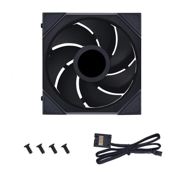 LIAN LI UNI FAN TL140 LCD 블랙 1팩