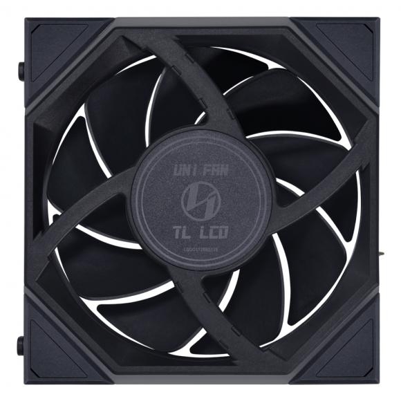 LIAN LI UNI FAN TL120 LCD 블랙 1팩