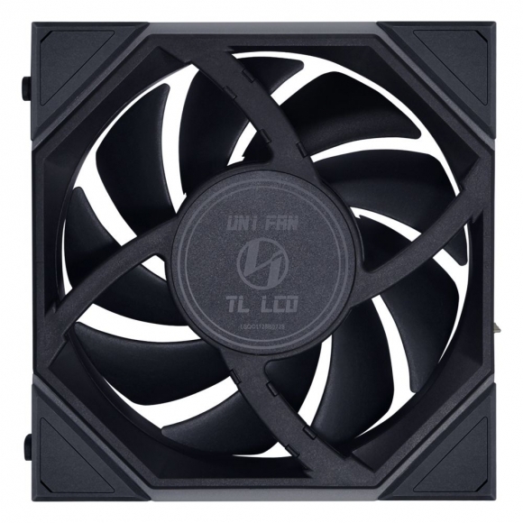 LIAN LI UNI FAN TL120 LCD 리버스 블랙 1팩