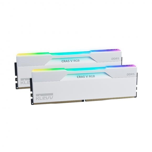 (4는4월) ESSENCORE KLEVV DDR5-6400 CL32 CRAS V RGB 화이트 패키지 서린 (32GB(16Gx2))