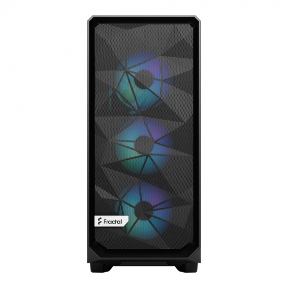 리퍼) - Fractal Design Meshify 2 Compact Lite RGB Light 강화유리 (Black)