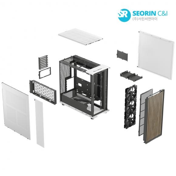 Fractal Design North XL MESH (초크 화이트)