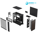 프렉탈디자인 North XL TG Dark Tint (차콜 블랙)