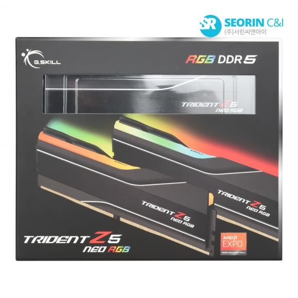 G.SKILL DDR5 6000 CL32 TRIDENT Z5 NEO RGB J 패키지 32GB(16Gx2)
