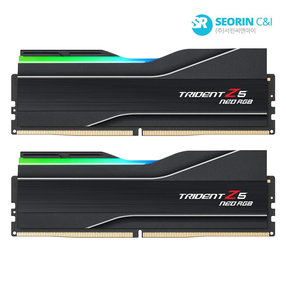 G.SKILL DDR5 6000 CL32 TRIDENT Z5 NEO RGB J 패키지 32GB(16Gx2)