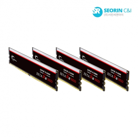 G.SKILL DDR5-6400 CL32 ZETA R5 NEO ECC/REG 패키지 (192GB(48Gx4))