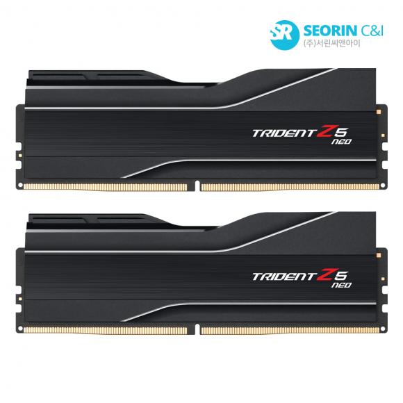 (4는4월) G.SKILL DDR5 6000 CL30 TRIDENT Z5 NEO J 패키지 32GB(16Gx2)