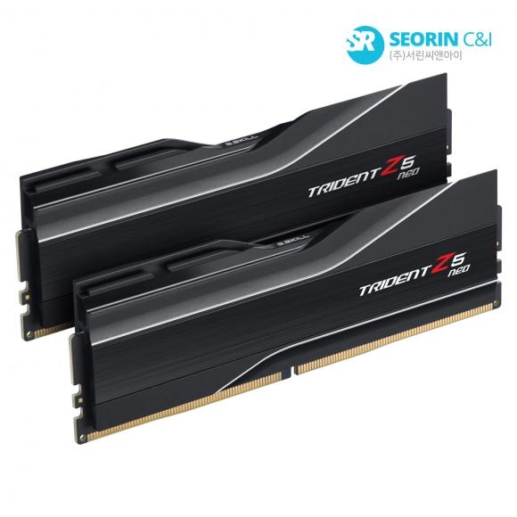 (4는4월) G.SKILL DDR5 6000 CL30 TRIDENT Z5 NEO J 패키지 32GB(16Gx2)