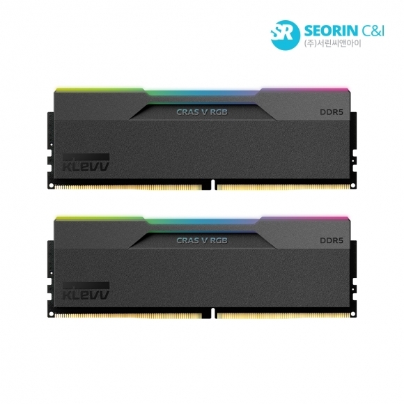 ESSENCORE KLEVV DDR5-8000 CL38 CRAS V RGB 패키지 서린  (48GB(24Gx2))