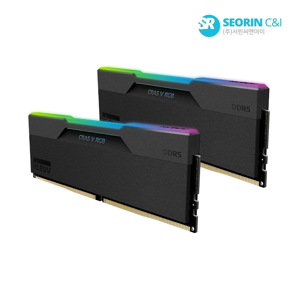 ESSENCORE KLEVV DDR5-8200 CL38 CRAS V RGB 패키지 서린  (48GB(24Gx2))