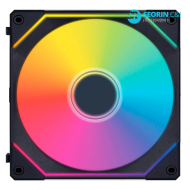 리안리 UNI FAN SL-INF 140 RGB 리버스 블랙 1팩