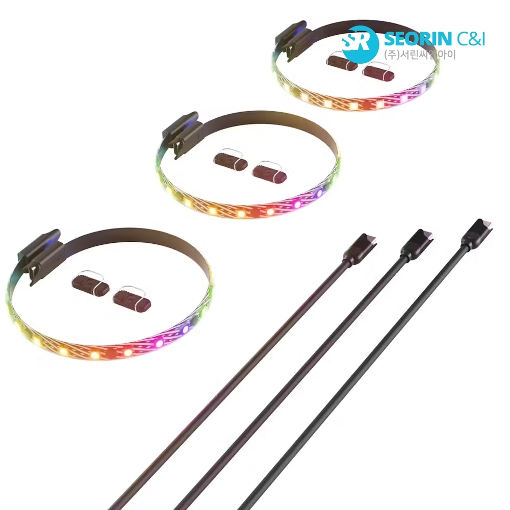 HYTE LS10 qRGB Light Strips (330mm)