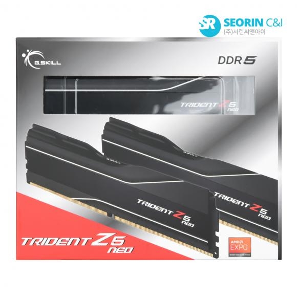 [10%] G.SKILL DDR5 6000 CL30 TRIDENT Z5 NEO J 패키지 64GB(32Gx2)