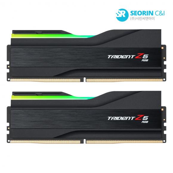 G.SKILL DDR5-5200 CL40 TRIDENT Z5 RGB J 블랙 패키지 32GB(16Gx2)