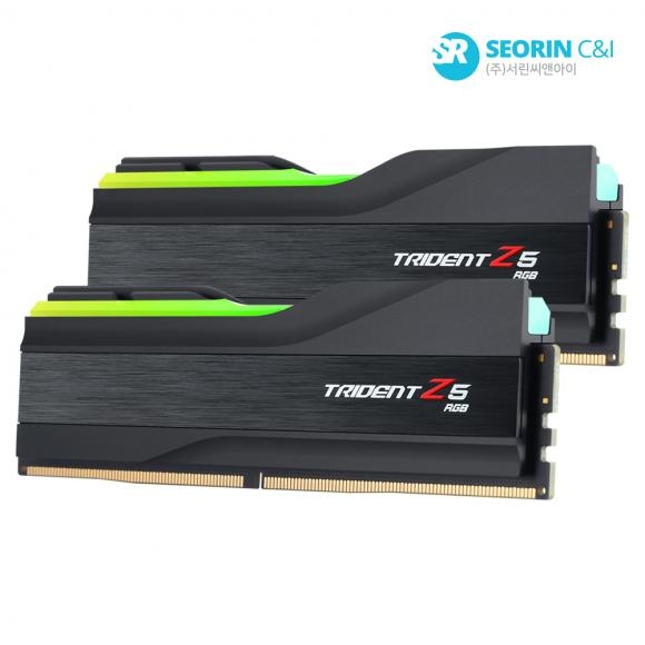 G.SKILL DDR5-5200 CL40 TRIDENT Z5 RGB J 블랙 패키지 32GB(16Gx2)