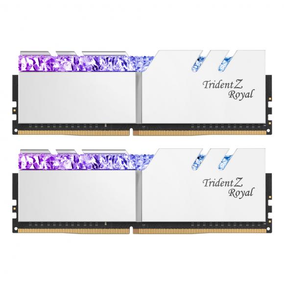 G.SKILL DDR4-4000 CL18 TRIDENT Z ROYAL 실버 패키지 (32GB(16Gx2))