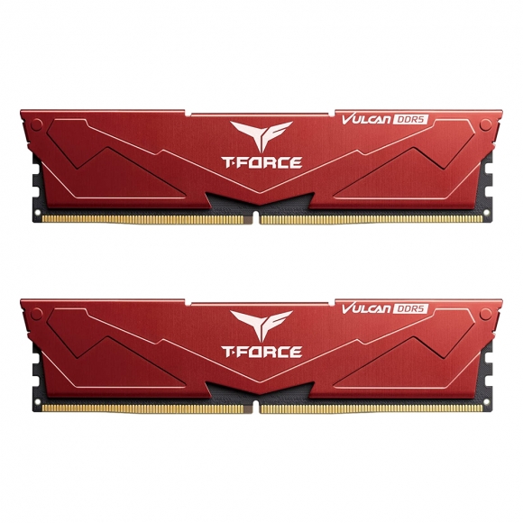 [10%] TEAMGROUP T-Force DDR5 6400 CL40 Vulcan 레드 패키지 32GB(16Gx2)