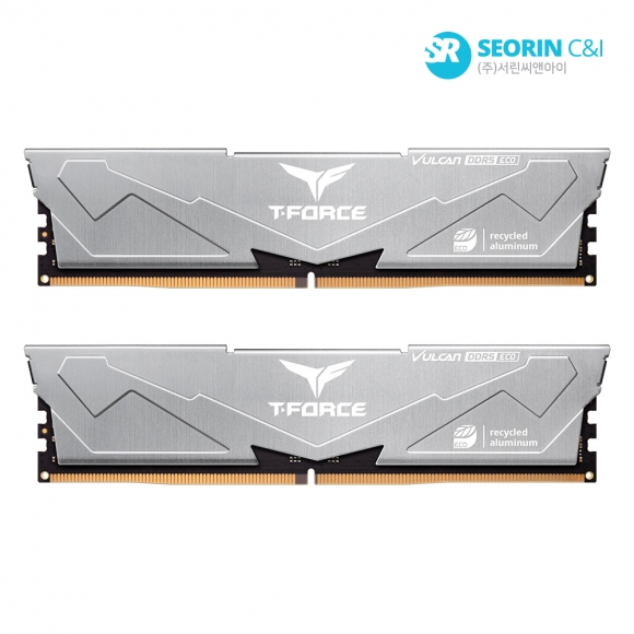 [10%] TeamGroup T-Force DDR5-6000 CL38 Vulcan ECO 패키지 서린 32GB(16Gx2)