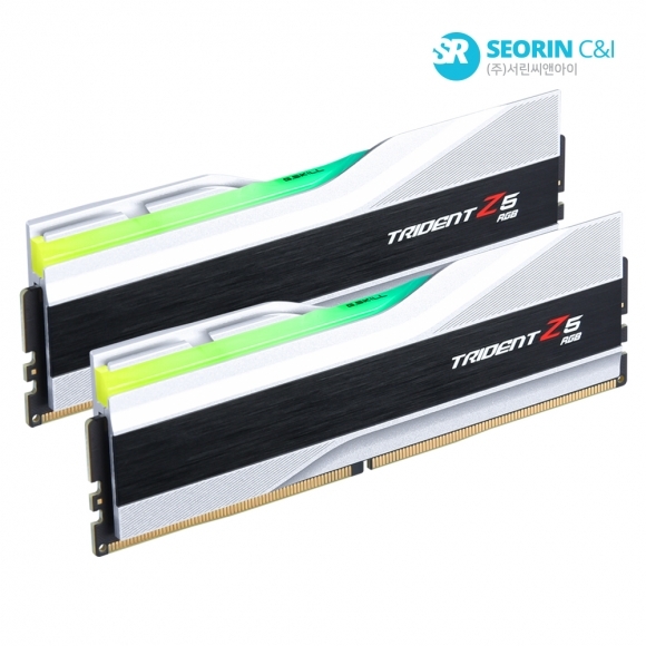 [행사] G.SKILL DDR5-5200 CL40 TRIDENT Z5 RGB J 실버 패키지 32GB(16Gx2)