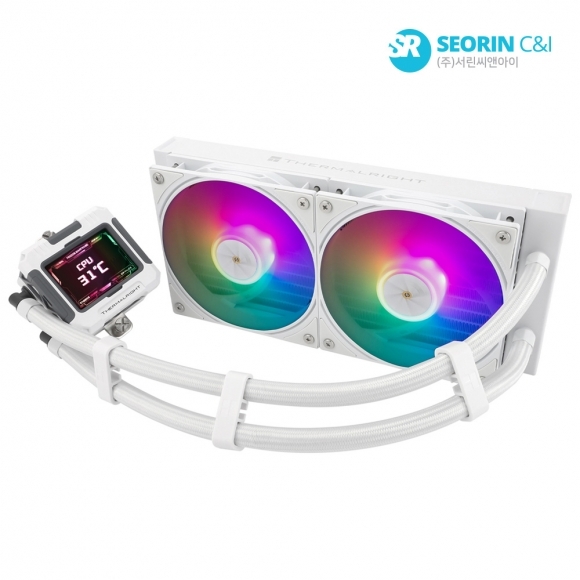 [행사] Thermalright FROZEN WARFRAME 240 ARGB 서린 (WHITE)