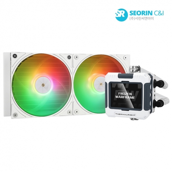 [행사] Thermalright FROZEN WARFRAME 240 ARGB 서린 (WHITE)