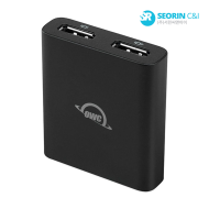 OWC Type C to 듀얼 DisplayPort 어댑터 서린 썬더볼트4 DP 1.4 8K30Hz 4K60Hz 애플 맥 지원