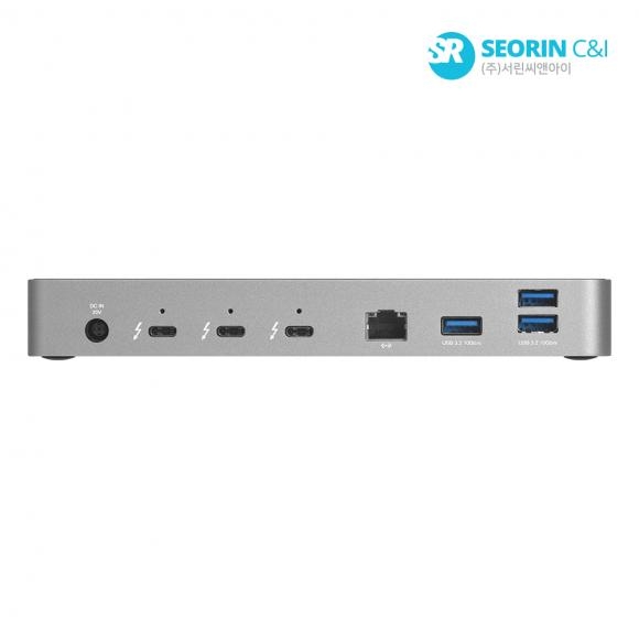 OWC Thunderbolt4 Dock (10포트/썬더볼트4 Type C) 서린 40Gbs 96W 8K60Hz 4K120Hz 애플 맥 지원