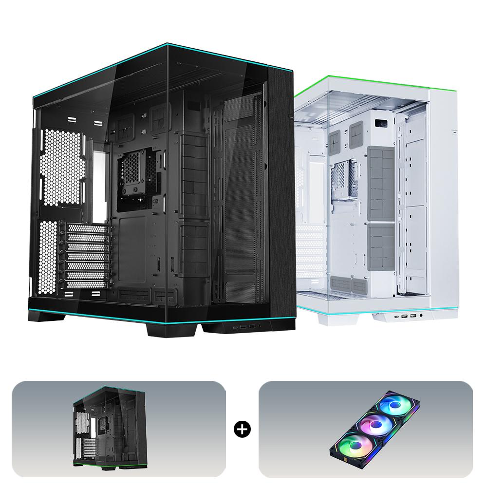 [패키지] PC O11D EVO RGB + UNI FAN 3팩 (쿨링팬 선택가능)