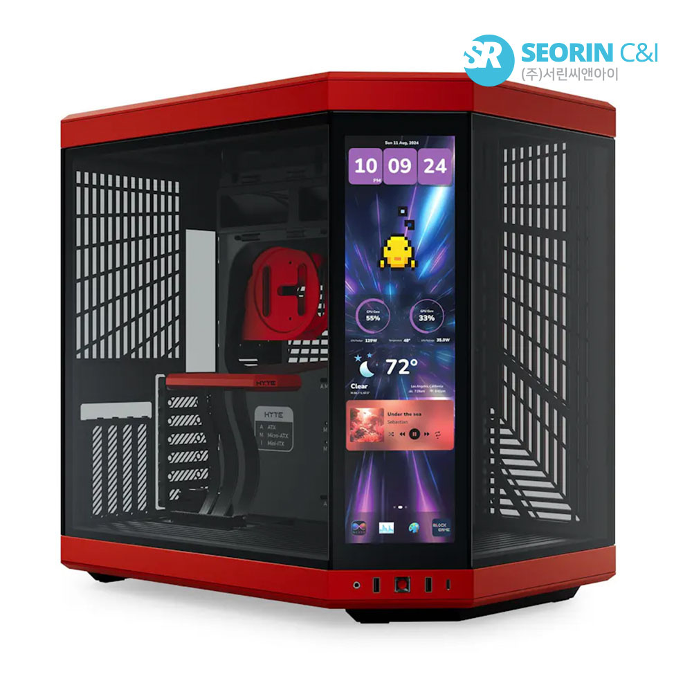 HYTE Y70 Touch Infinite Black Cherry