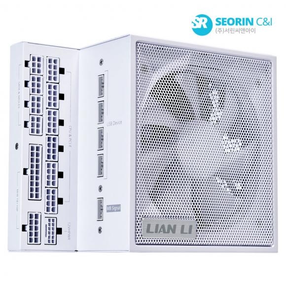 LIAN LI EDGE 1300W 80PLUS PLATINUM 화이트