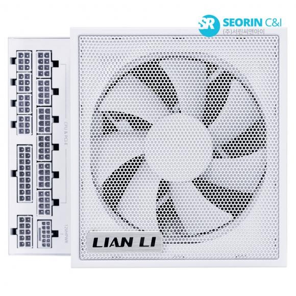 LIAN LI EDGE 1300W 80PLUS PLATINUM 화이트